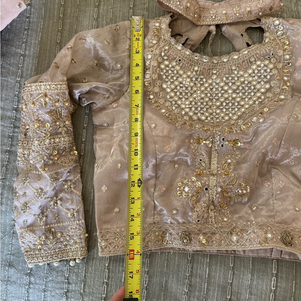 NWOT - House of Huda Saree by Heer Ranjha REENA - Picture 10 of 16